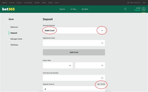 bet365 deposit options|Bet365 Deposit Options and Methods .